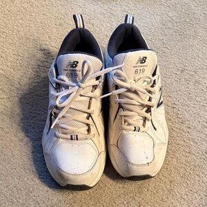 New Balance 619 Cream Sneakers